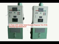 Potencia de corriente continua 220 V Regidor de velocidad de la turbina Tiempo de respuesta 10 ms Tipo de montaje