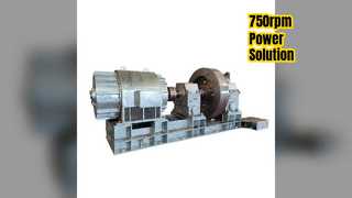 Turbina Francis 750rpm Energía para Plantas