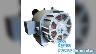 Generador de turbina hidráulica de 1000 KW Eco Power