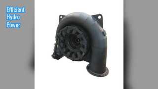 Solución de generación de energía con turbinas hidráulicas Francis