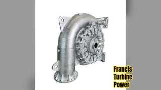 Turbina hidráulica Francis: generación de energía eficiente
