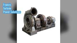 Turbina Francis 375 1000 RPM Energía hidroeléctrica