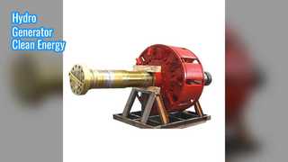 Salida de CA sin escobillas del generador hidráulico de turbina 1000KW