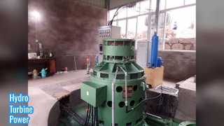 Generación de energía con turbinas hidráulicas Kaplan