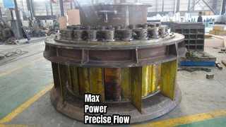 Turbina Kaplan: energía máxima, altura mínima