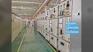 Sistema de excitación del generador 100V 500A