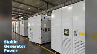 Sistema de excitación del generador: potencia estable