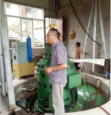 acero inoxidable hidráulico micro Kaplan de la turbina vertical de 400V 400kw