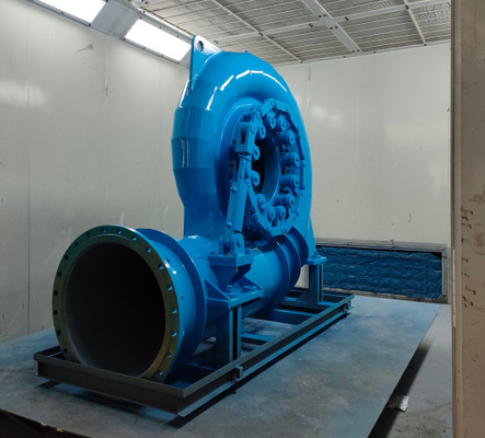 turbina hidráulica horizontal del generador de turbina del agua de 1.96m3 1000kw