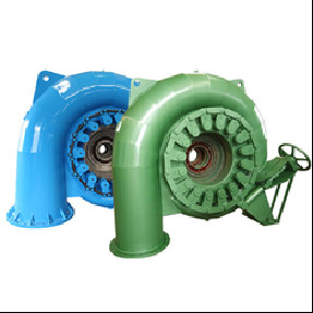 Turbina Francis de 50 Hz con caja espiral de acero al carbono Q345