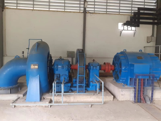 500KW-1250KW de salida horizontal Francis Turbina hidroeléctrica Francis Turbina de agua para aplicaciones de trabajo pesado