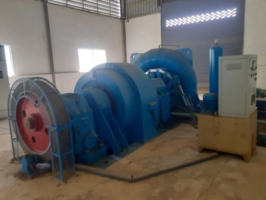 Turbina Francis de 50 Hz con caja espiral de acero al carbono Q345