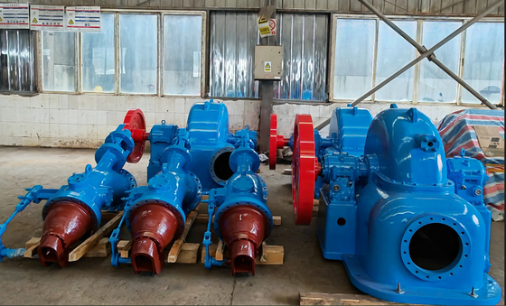 Eficacia alta 90-95% barras solas/multi de la presión 1-20 de Jet Water Impulse Turbine Inlet