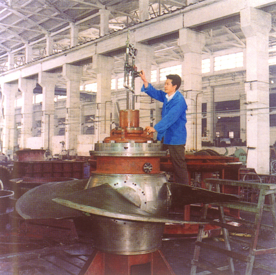 Generador de 6-20KV de tensión Turbina de energía hidroeléctrica Tipo de turbina Turbina de Kaplan vertical