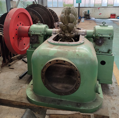 Turbina hidráulica vertical para 10m 500m cabeza de coste medio de acero al carbono