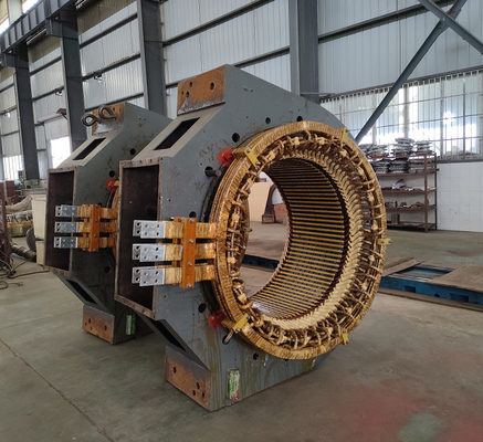Eje vertical de la turbina de agua de bajo impacto ambiental con factor de potencia de 0,80