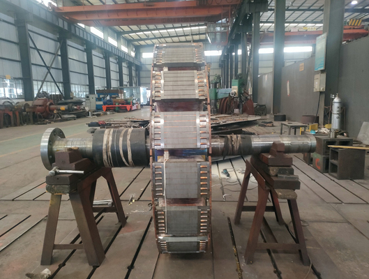 4-12 Guía Vane Generador de energía hidroeléctrica para diseño vertical