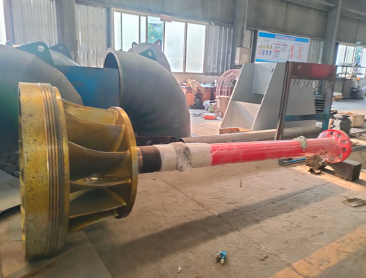 50 M Turbina Francis de acero inoxidable para generación de energía 2 M3/s Flujo de entrada