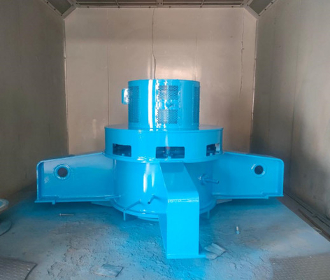 300KW Capacidad de refrigeración por agua y aceite 6-20KV Turbina hidroeléctrica con acero inoxidable / Corredor de hierro fundido