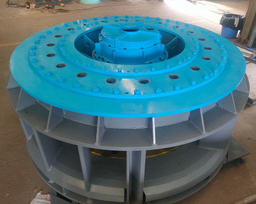 Turbina hidráulica vertical Kaplan de acero inoxidable con generador síncrono para proyectos hidroeléctricos principales