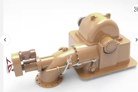 Turbina de impulso hidráulico de alta capacidad con rango de presión de salida ajustable