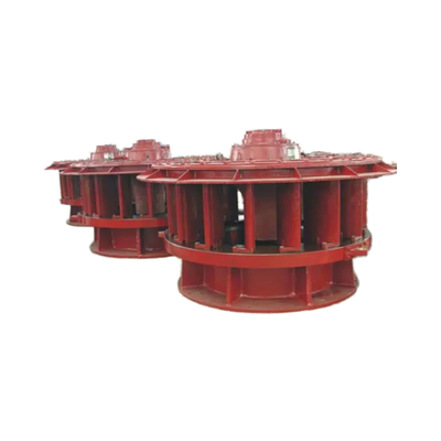 Turbina hidráulica Kaplan de tipo generador síncrono con paletas de guía ZG20SiMn y eje principal vertical de rendimiento