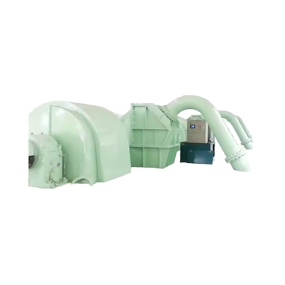 Material de corriente de acero inoxidable Turbina de impulso de agua 2150kW Capacidad para energía hidroeléctrica ecológica