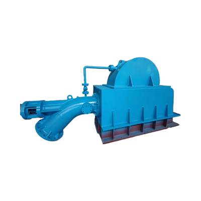 Tipo de turbina Turbina hidroeléctrica Pelton con material de corriente de acero inoxidable 0Cr13Ni4Mo y descarga de diseño de 0,385m3/s