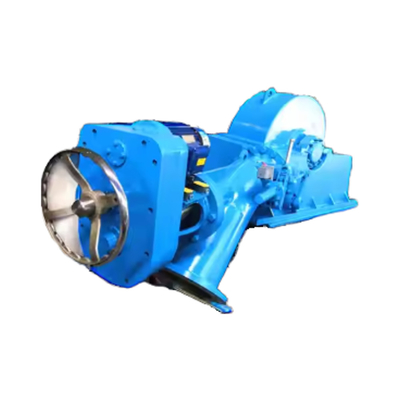 Tipo de turbina Turbina hidroeléctrica Pelton con material de corriente de acero inoxidable 0Cr13Ni4Mo y descarga de diseño de 0,385m3/s