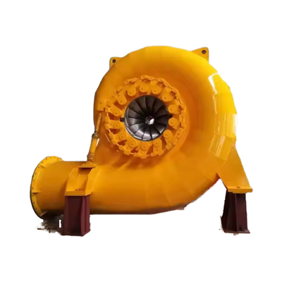 Tipo de turbina Turbina hidroeléctrica Pelton con material de corriente de acero inoxidable 0Cr13Ni4Mo y descarga de diseño de 0,385m3/s