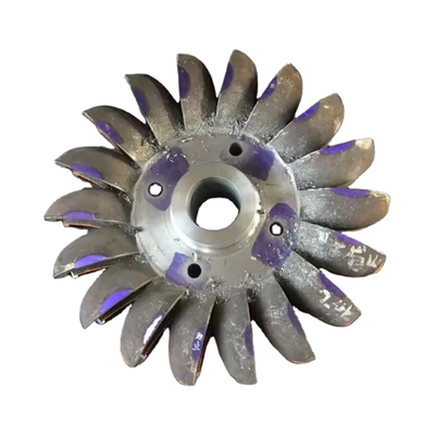Turbina hidráulica Pelton personalizada con rango de cabeza de agua de 100m-800m y presión de entrada de 1-20 bar