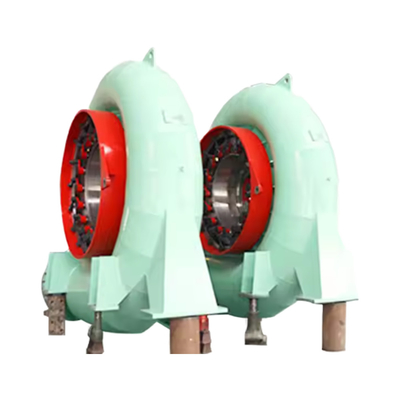500-1500 r/min Velocidad nominal Turbina hidroeléctrica Francis con descarga de diseño de 1,0 m3/s 2,2 m3/s y caudal de entrada de 2 M3/s