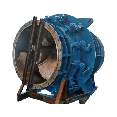 Acero carbono Q345 Casilla en espiral Francis Turbina hidráulica Francis Turbina horizontal