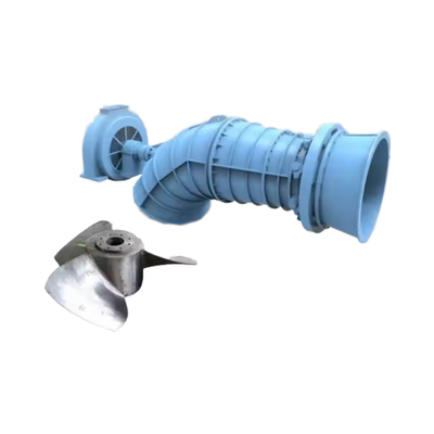 1.8 M3/s Flujo de salida Turbina de agua Francis diseñada con material de acero inoxidable