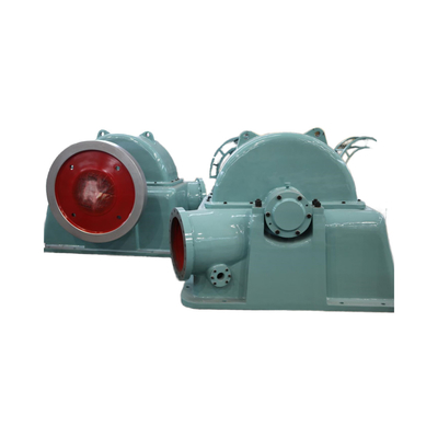 Turbina hidráulica Kaplan de acero inoxidable con voltaje de 400 V y paletas de guía ZG20SiMn