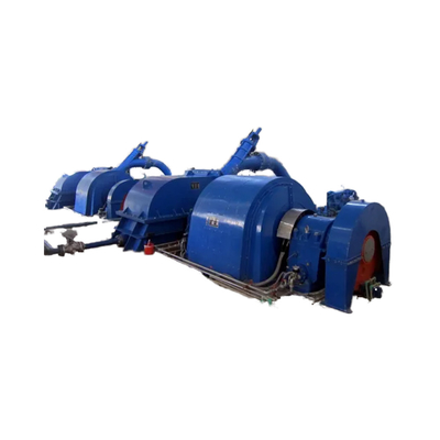 100m-800m Rango de cabeza de agua Turbina hidroeléctrica Pelton con 0.385m3/s Descarga de diseño y opciones personalizables