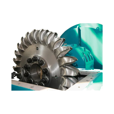 100m-800m Rango de cabeza de agua Turbina hidroeléctrica Pelton con 0.385m3/s Descarga de diseño y opciones personalizables