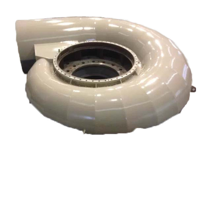 Potencia de salida 50KW a 5000KW Francis Turbina hidroeléctrica con caja espiral de acero al carbono Q345 y cabeza nominal 50 M-120m