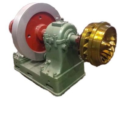 20-200m de cabeza Francis Turbina hidráulica con 1.8 M3/s de salida de la tasa de flujo y 50 M-120m de cabeza nominal