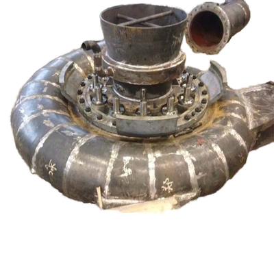 20-200m de cabeza Francis Turbina hidráulica con 1.8 M3/s de salida de la tasa de flujo y 50 M-120m de cabeza nominal