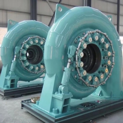 Turbina Hidráulica Francis de 100kW 400V-6300V 90%-95% de Eficiencia