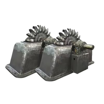 Turbina Pelton de acero inoxidable con certificación ISO para generación de energía hidroeléctrica con potencia personalizable