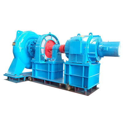 Francis Hydro Turbine 50kw-20MW Generador horizontal de 400V-6300V
