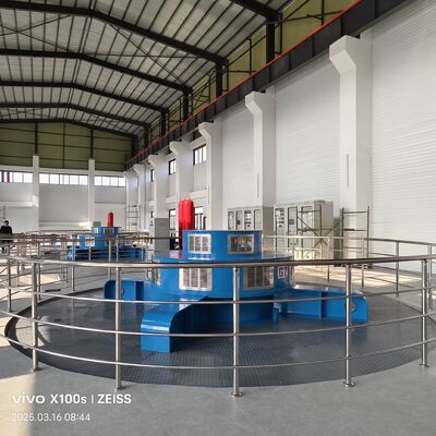 Turbina vertical de Francis personalizada para aplicaciones de cabeza media a alta con una confiabilidad inigualable