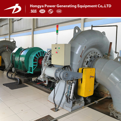 Factor de poder hidráulico del sistema 2000kw 0.8-0.9 de Electric Power de la turbina vertical