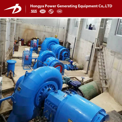 Factor de poder hidráulico del sistema 2000kw 0.8-0.9 de Electric Power de la turbina vertical