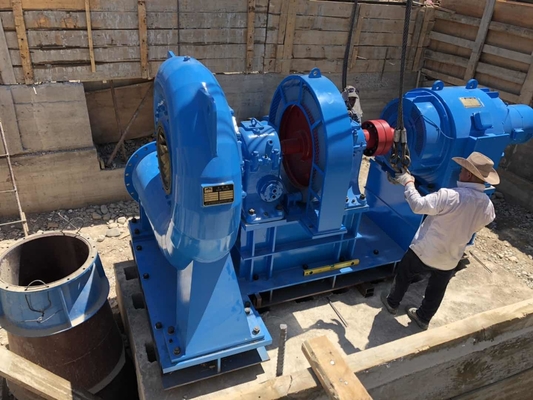 Micro Mini Agua Pequeña Francis Pelton Turgo Kaplan Turbina Hidro Hidroeléctrica Generador de Imán Permanente