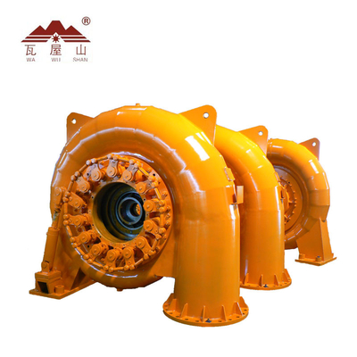 generador de turbina micro del agua 1000kw para la mini eficacia de HPP 60hz el 95%