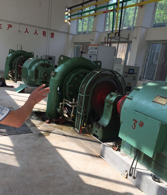 generador eléctrico de la turbina del agua de 1500kw Francis Hydro Turbine Brushless Small