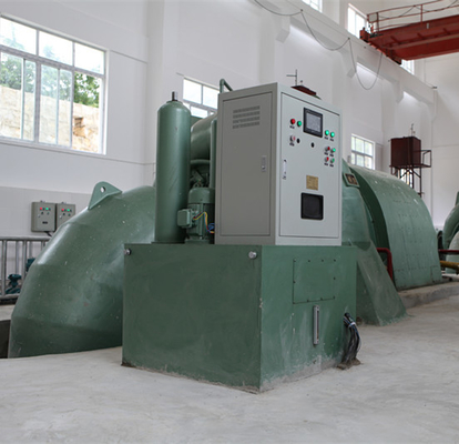 generador hidráulico de la rueda de agua de Pelton de la boca de la turbina los 200m de 1250kw Pelton solo